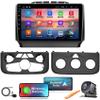4G+64G Android 13 Car Radio for Dodge 2013-2018 RAM 1500/2500/3500(Manual & Auto AC), 9 Inch IPS Touch Screen Car Stereo with Carplay&Android Auto,GPS, WiFi, Bluetooth,FM,Rear View, DSP view 1