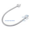 Gsycle 40cm Long Door Loop with Triangle Ends, Door Wire Conduit Flexible Gooseneck Door Cable Protector for Exposed Mortise Mounting Protect Wire Cable view 3