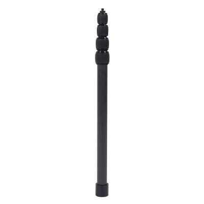 XHTLLO 155cm Handheld Monopod, 5-Section Extension Selfie Stick with 1/4in Thread, Carbon Fiber Adjustable Length Camera Monopod for SLR and Action Cameras, Tripod Stabilizer