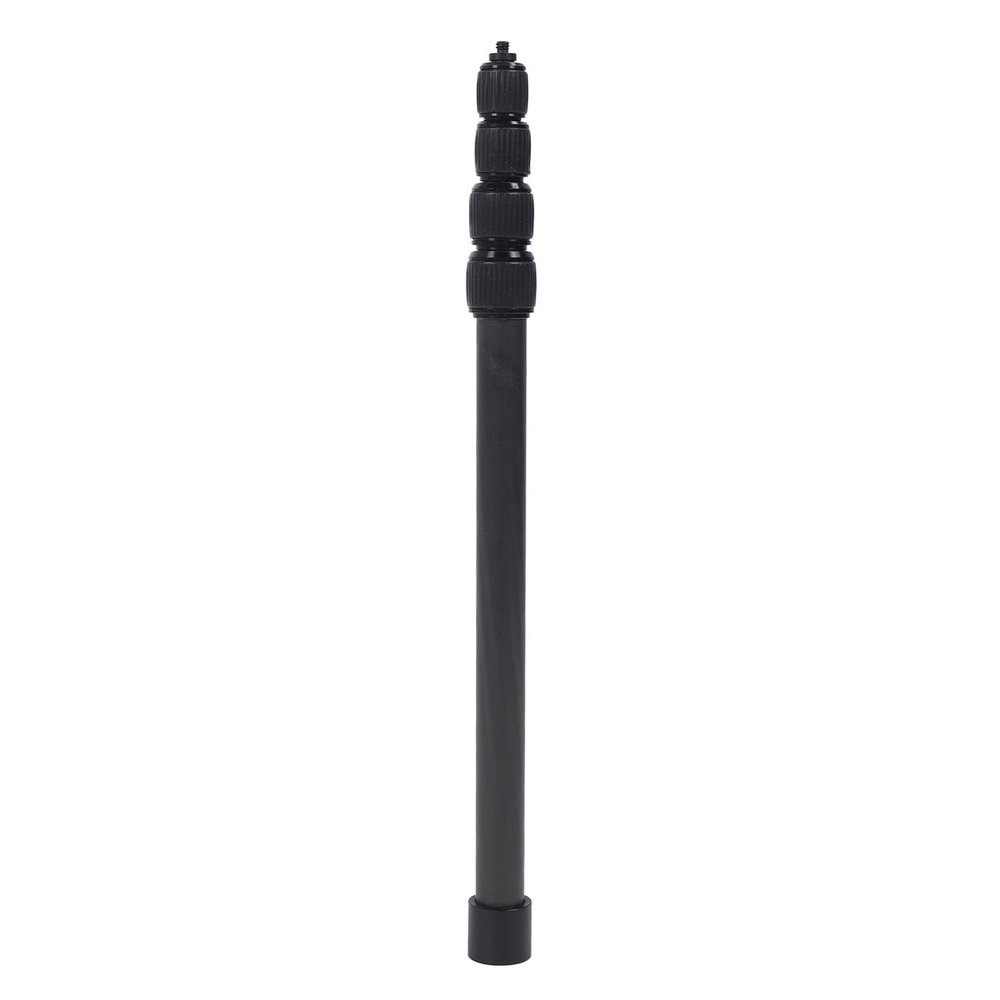 XHTLLO 155cm Handheld Monopod, 5-Section Extension Selfie Stick with 1/4in Thread, Carbon Fiber Adjustable Length Camera Monopod for SLR and Action Cameras, Tripod Stabilizer