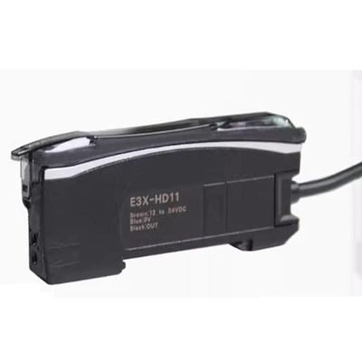 E3X-HD11 Highly Interference Resistant Optical Switch Sensor Fiber Amplifier NPN Output Cable Length: 2m