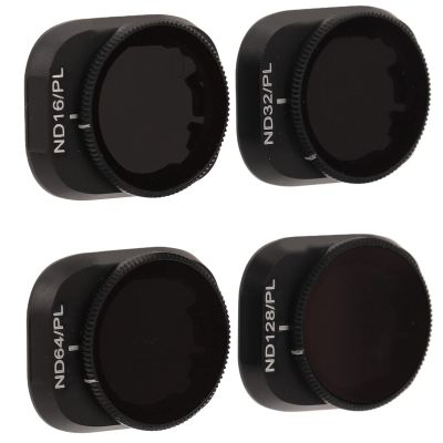 Alomejor 82mm Lens Filter Kit Neutral Density ND16PL ND32PL ND64PL ND128PL with Waterproof Film Magnetic Storage Box for Mini 3 Pro