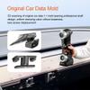 ruiyyco Screen Swivel Mount with Rotating Bracket for Tesla Model Y 2019-2024 & Model 3 2019-2024 Highland, Center Console, Silver Swivel Holder for Tesla Accessories (for Model Y 2019-2024) view 4