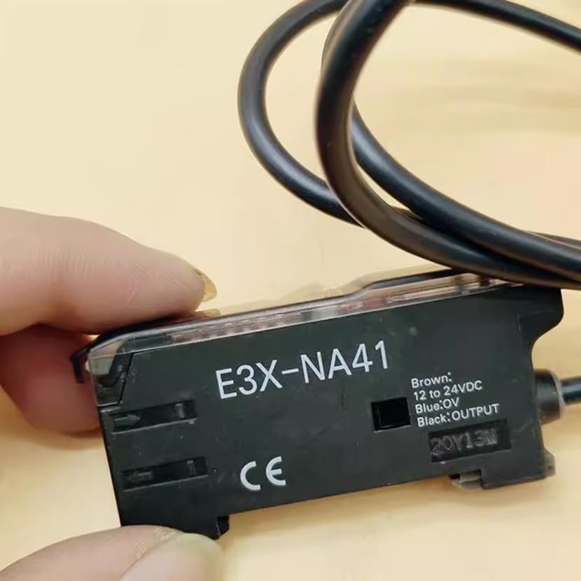 E3X-NA41 Highly Interference-Resistant Sensor Fiber-Optic Amplifier NPN Output Cable Length: 2 m