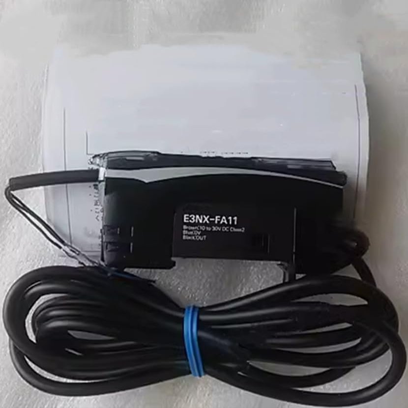 E3NX-FA11 Highly Interference-Resistant Sensor Fiber-Optic Amplifier NPN Output Cable Length: 2 m