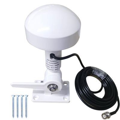 SignalPlus Boat GPS Navigation Antenna for Marine, 16.5FT Cable, BNC