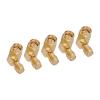 ZJchao 5 SMA Connector 90degree Angle Copper 50, fit for Device Using SMA connectors, Replacement for The Broken one, Suitable for Connecting RF Cable in RF Circuit of Microwave view 2