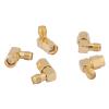 ZJchao 5 SMA Connector 90degree Angle Copper 50, fit for Device Using SMA connectors, Replacement for The Broken one, Suitable for Connecting RF Cable in RF Circuit of Microwave view 4