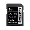 Lexar Silver PRO SD Card 1TB, UHS-II SD Memory Card, V60, U3, C10, up to 280MB/s Read, 160MB/s Write, SDXC Card for DSLR/Camera/Photographer/Videographer/Enthusiast (LSDSIPR001T-BNNNG) view 1