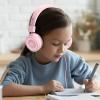 ELECDER i37 Kids Headphones for School Child Girls Boys Teens, Peach/Purple view 2