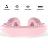 ELECDER i37 Kids Headphones for School Child Girls Boys Teens, Peach/Purple view 3