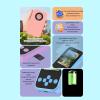 Digital Camera, 96MP 1080P Dual Lens Digital Camera with 2.4inch Touchscreen, Digital Camera MP3 Music Player Electronic Books () view 3