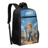 Blinshir Custom Engineer Backpack for Men Women Personalized Fashion Backpack Design Your Name Text Photo Customize Large-capacity Laptop Backpack for Work Camping Travel 17in view 2