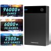 Kinhank 12TB Retro Gaming Hard Drive with 96000+ Classic Games, Compatible with 400+ Emulators, 6000+3D Games, Portable Game Hard Drive Compatible with Win 7/8/10/11 view 1