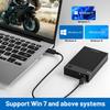 Kinhank 12TB Retro Gaming Hard Drive with 96000+ Classic Games, Compatible with 400+ Emulators, 6000+3D Games, Portable Game Hard Drive Compatible with Win 7/8/10/11 view 3