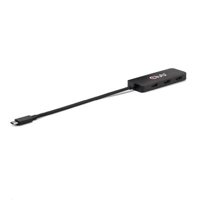 Club 3D CSV-1554 USB Type C(DP Alt-Mode 2.1) to HDMI Triple Monitor 4K60Hz M/F MST hub