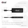 Club 3D CSV-1554 USB Type C(DP Alt-Mode 2.1) to HDMI Triple Monitor 4K60Hz M/F MST hub view 2