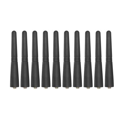 10 Pack PMAE4002 PMAE4002A PMAE4003 PMAE4003A UHF Stubby Antenna 400-470MHz 3.5 Inch for CP200 CP200D CP200XLS CT250 CP150 PR400 HT750 HT1250 EX500 EX600 EX600XLS GP380 Radio