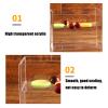 Acrylic Water Tank Shallow Water Shooting, Transparent Box, Used for Shooting, Storing Items, Display Storage Box(15x15x10CM/5.9x5.9x3.9in) view 2