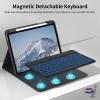 JKSML Keyboard Case for iPad 11th 10th Generation 11/10.9 inch A16 2025/2022, 7 Colors Backlit, Detachable Wireless Keyboard for iPad 10th Gen, Built-in Pencil Holder, Auto Sleep/Wake, Black view 4