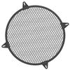 Auttoop Car Blck Subwoofer Metal Steel Mesh Speaker Cover, Speaker Grill Waffle Protector Guard, Decorative Car Audio Grille with 4 pcs Grills Clamps and Screws (10 inch) view 1