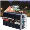 5000W Pure Sine Wave Power Inverter 12V 24V 48V 60V 72V DC to 110V 220V AC Voltage Converter Adapter with LCD Display, for Home/RV/Truck/Car/Camping/Solar(24Vto220V) view 1