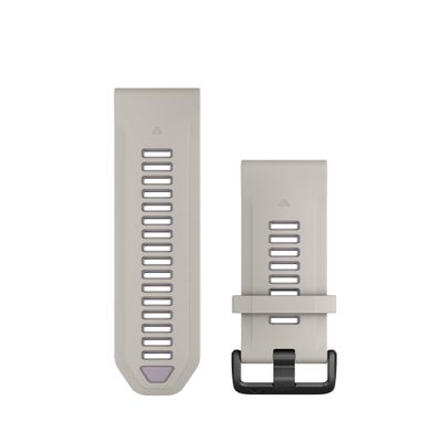 Garmin QuickFit, 20mm Fog Gray/Lavender Silicone Band