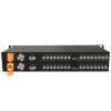 1U Rack-Mount 8-Channel 3G-SDI Fiber Converter | 1080p@60Hz Uncompressed Transmission | CWDM & Loop Out | Single LC Fiber Extender Up to 20KM | Updated Structural Design view 1