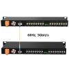 1U Rack-Mount 8-Channel 3G-SDI Fiber Converter | 1080p@60Hz Uncompressed Transmission | CWDM & Loop Out | Single LC Fiber Extender Up to 20KM | Updated Structural Design view 2