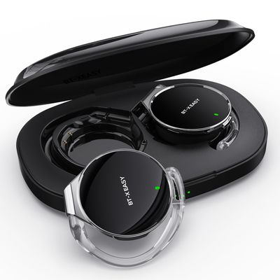 BEVCEFCC Open Ear Headphones Wireless Bluetooth 5.3 Open Buds Wireless Earbuds Over Ear Hooks Bluetooth Headphones with Microphone Clip on Bluetooth Earphones On Ear Headphones with Earhooks
