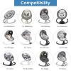 10 ft Baby Swing Power Cord for Munchkin, Babybond, Bellababy, Larex, Jaoul, Napei, Kidsview and Kmaier Charger, 5V Power Adapter view 2