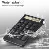 Locadence Numeric Keypad, Black ABS 19 Keys Portable Number Pad for Laptop, PC, Desktop, Notebook view 3