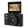 Asixxsix 4K Digital Camera for Photography, Autofocus 64MP Vlogging Camera with 3 Inch Flip Screen, 18X Zoom Compact Travel Camera for Travel Photography Vlogging (Black) view 1