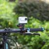 Aluminum Alloy Plastic Riding Bracket Drone Accessories Black Remote Control Riding Bracket for DJI RC 2 Remote Control view 3