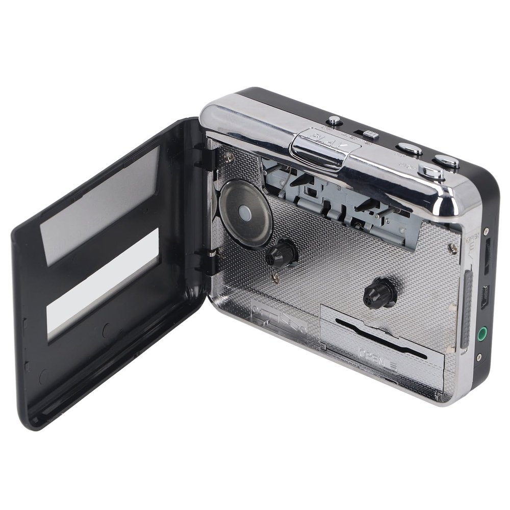 Cassette Tape Player, Portable Tape Player Audio Cassette Tape to MP3 Converter USB Portable Adapter Catch Music Convert Cassette Tape Recorder for CD