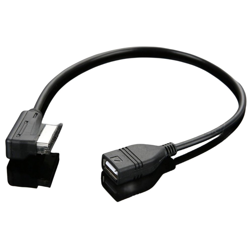 DBEIXIWEI Media-in Auxiliary Input USB 2.0 Flash Drive Adapter Cable, Plug and Play, Car Music Interface USB Adapter Cable for Audi Music Interface AMI/for Volkswagen MDI Accessories