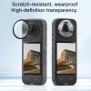 Action Camera Lens Guards, PC Protective Cover Lens Protector Case, High Transparency Tempered Glass Lens Anti Scratch Protectors Knob Mount for Action Camera Accessories view 2