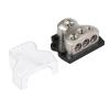 1 * 0GA in to 3 x 4GA Out, 3 Way Distribution Block Car Audio Power Wire Splitter Fittings for Car Stereo Replacing view 1