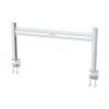 Tripp Lite Eaton DMSWKITTAA Multi-Monitor Mount Stand, Horizontal Track System, Desk Clamp Mount with Slat Wall Rail, Dual-Sided, VESA Compliant up to 32" Displays, TAA Compliant, 5-Year Warranty view 1