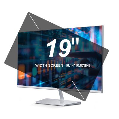 TYLGDSGS 19 Inch Privacy Screen Filter for Widescreen 16:9/10 Aspect Ratio Anti-Glare/Anti Blue Light/Anti Scratch Film. Protector Film for Data .Size is(410 * 256 mm,16.14 * 10.07 inch).