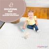 Play Platoon Non-Toxic Large Kids Play Mat, 16 Foam Mat Tiles 96 x 96 inch - Extra-Thick Interlocking Comfortable 24 x 24 in. Puzzle Baby Play Mats for Floor, Neutral Baby Play Mat Rug for Toddlers view 3