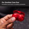 Beats by Dr. Dre Solo Buds True Wireless Earbuds - Transparent Red (Renewed) view 3