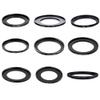 50pcs 49-67 49-72 49-77 52-58 52-62 52-67 52-72 52-77 55-62 46-48mm Metal Step Up Rings Lens Adapter Filter Set(52-72mm) view 1