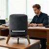 Alloery Universal Desktop Speaker Stand for Echo Studio,Sub,Homepod and All Suitable Sized Small and Medium Speakers,Wood Stand Sound Better Stable Wooden Mount Holder (Black Walnut with Metal Strip) view 3