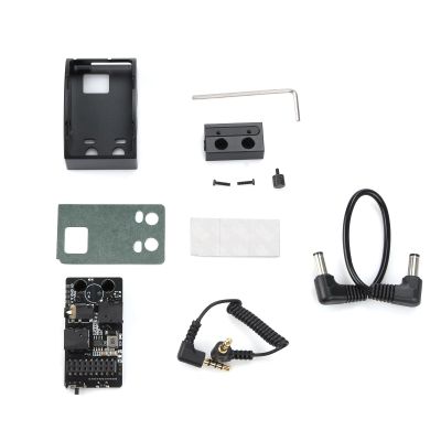 Aluminum Alloy External Analog 5.8G RX Port 3.0 Receiver Module Set Adapter Board Replacement for DJI FPV Goggles V2 Glasses