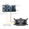 Aluminum Alloy External Analog 5.8G RX Port 3.0 Receiver Module Set Adapter Board Replacement for DJI FPV Goggles V2 Glasses view 3
