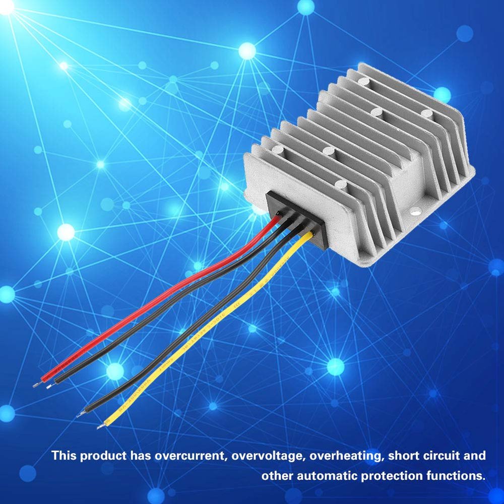 12V to 24V Volt Converter Regulator Set Up Power Supply for Vehicles, High Efficiency Step Up Power Supply 10A 240W
