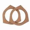 Auttoop 1 Pair Suitable for Co-Rolla Crown Reiz BYD Car Speaker Mounting Spacer Adaptor Rings Bracket 6.5 inches Wooden view 1