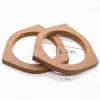 Auttoop 1 Pair Suitable for Co-Rolla Crown Reiz BYD Car Speaker Mounting Spacer Adaptor Rings Bracket 6.5 inches Wooden view 4