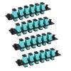 fyboptwu 6-Port SC OM3 MM Fiber Patch Panel with 6 Simplex Adapters, 4pcs view 1